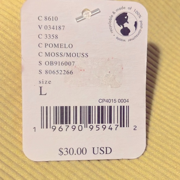 05.Free People Movement Free Throw Crop ribbed Tank top Pomelo NTW - Picture 9 of 9